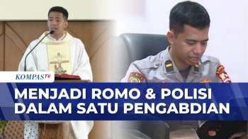 Kisah Inspiratif Pastor Antonius Arfin yang Juga Mengabdi Sebagai Anggota Polri | KOMPAS PETANG