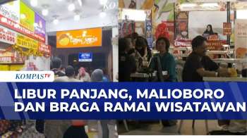 Suasana Malioboro dan Braga Dipenuhi Wisatawan Saat Libur Panjang | BERITA UTAMA