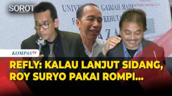 Refly Desak Kasus Ijazah Jokowi Dihentikan: Kalau Lanjut Sidang, Roy Suryo Pakai Rompi Oranye