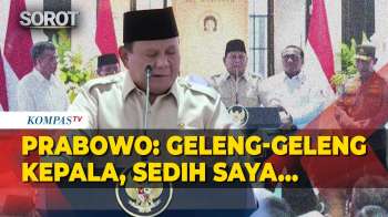 Presiden Prabowo Subianto Ngaku Sedih Tiap Dapat Laporan Pejabat Dekat Dirinya ‘Nyeleweng’