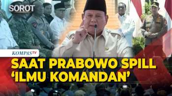 Saat Prabowo Ungkap ‘Ilmu Komandan’ Puji-Puji Panglima TNI Hingga Polri: Harus Bikin Bersaing!
