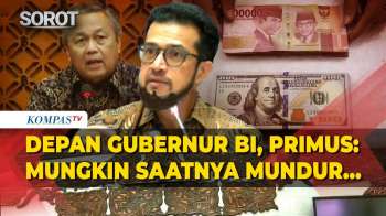 Primus PAN Depan Gubernur BI di Rapat DPR Terkait Nilai Tukar Rupiah Anjlok: Mungkin Saatnya Mundur