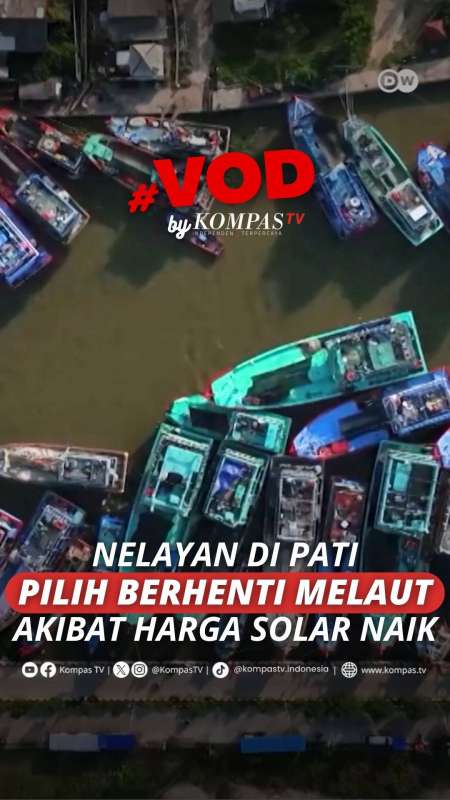 Nelayan Di Pati Pilih Berhenti Melaut Akibat Harga Solar Naik