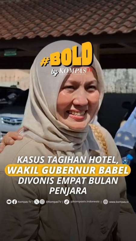 KASUS TAGIHAN HOTEL, WAKIL GUBERNUR BABEL DIVONIS EMPAT BULAN PENJARA