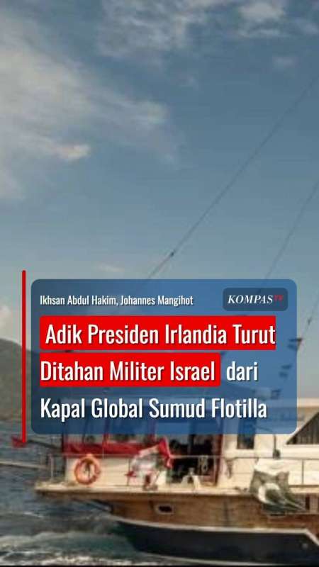 Adik Presiden Irlandia Turut Diculik Tentara Israel dari Kapal Global Sumud Flotilla