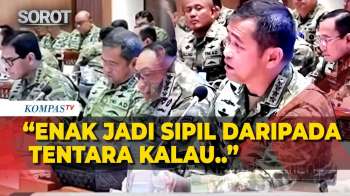 KSAD Jenderal Maruli di DPR: Kadang, Lebih Enak Jadi Sipil Daripada Tentara Kalau Mau Bandel