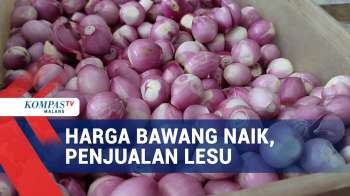 Harga Bawang Merah Naik, Omzet Pedagang Turun