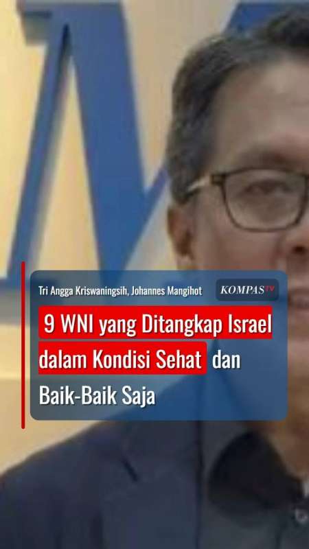 9 WNI yang Ditangkap Israel dalam Kondisi Sehat dan Baik-Baik Saja