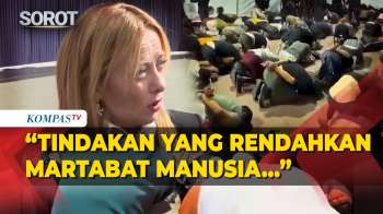 PM Italia Kutuk Perlakuan Israel Ke Aktivis GSF Diikat-Bersujud: Rendahkan Martabat Manusia!