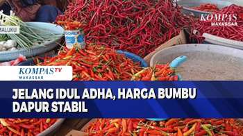Jelang Idul Adha, Harga Bumbu Dapur Stabil