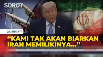 Donald Trump Bersumpah Dapatkan Uranium Iran: Kami Tak Biarkan Mereka Memilikinya