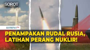 Penampakan Deret Rudal Rusia Ditembakan, Gelar Latihan Perang Nuklir Dengan Belarus