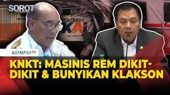 Dicecar DPR! KNKT Ungkap Masinis Diminta Rem Dikit-Dikit Sebelum Tabrak KRL di Bekasi Timur