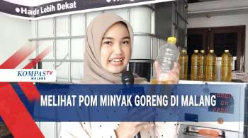 Melihat Pom Minyak Goreng Murah Di Kota Malang, Warga Bisa Beli Berapapun