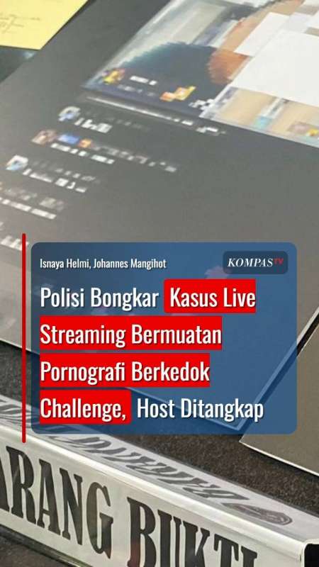 Polisi Bongkar Kasus Live Streaming Bermuatan Pornografi Berkedok Challenge di Medsos