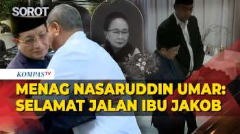Menag Nasaruddin Umar Melayat Ke Rumah Duka Maria Bernadeth Latifah Oetama: Selamat Jalan Ibu Jakob
