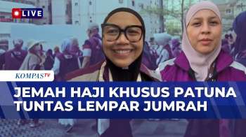 Jemaah Haji Khusus Tuntas Lempar Jumrah Hingga Berburu Souvenir Gratis Di Tenda Mina