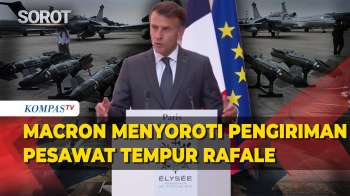 Presiden Macron Menyoroti Pengiriman Pesawat Tempur Rafale Ke Indonesia
