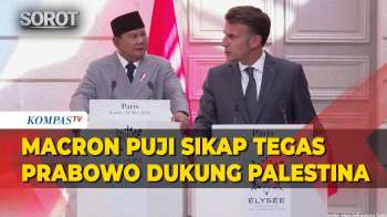 Saat Macron Puji Keberanian Presiden Prabowo Soal Sikap Tegas Dukung Palestina