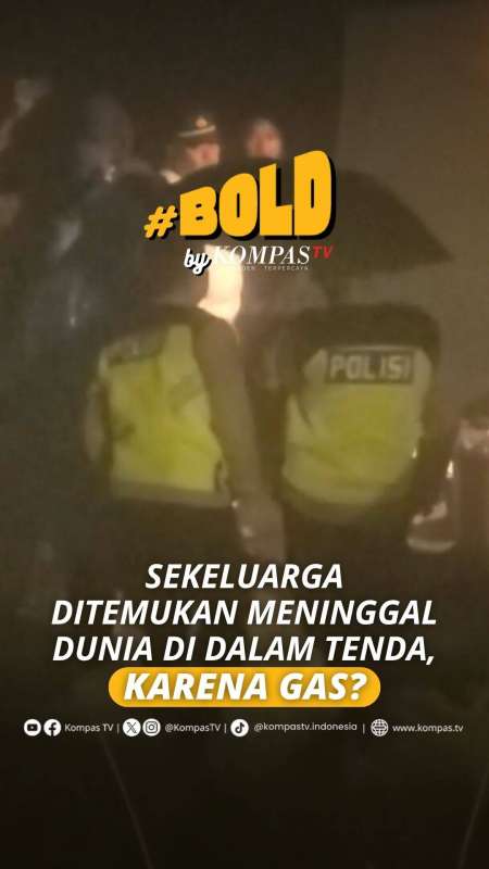 SEKELUARGA DITEMUKAN MENINGGAL DUNIA DI DALAM TENDA