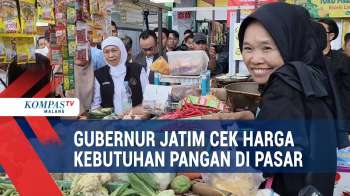 Harga Kebutuhan Pokok Naik, Khofifah Tinjau Pasar Klojen Kota Malang