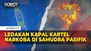 Militer AS Rilis Rekaman Ledakan Kapal Kartel Narkoba Di Samudra Pasifik
