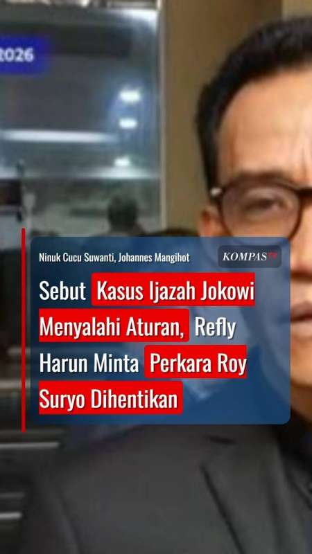Sebut Kasus Ijazah Jokowi Menyalahi Aturan, Refly Harun Minta Perkara Roy Suryo Dihentikan