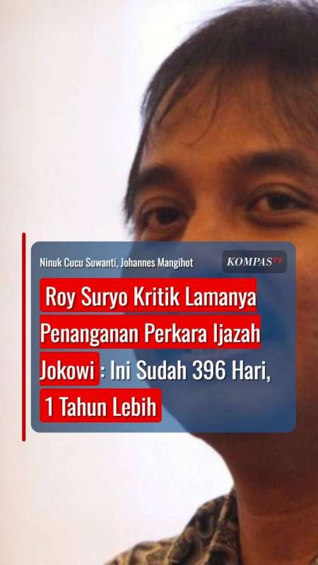 Roy Suryo Kritik Lamanya Penanganan Perkara Ijazah Jokowi: Sudah 396 Hari, Setahun Lebih