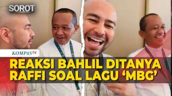 Ngakak! Reaksi Bahlil Lahadalia Ditanya Raffi Ahmad Soal Viral Lagu 'MBG'