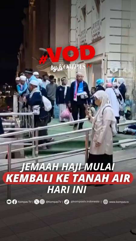 JEMAAH HAJI MULAI KEMBALI KE TANAH AIR 