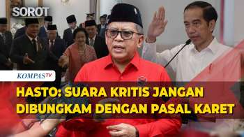 Hasto Beberkan Pertemuan Prabowo-Megawati Hingga Singgung Pasal Karet Bungkam Suara Kritis