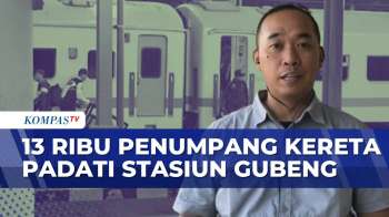 Arus Balik Liburan, Penumpang Padati Stasiun Gubeng | SAPA SIANG