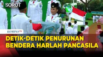 [FULL] Detik-Detik Upacara Penurunan Bendera Merah Putih Peringatan Hari Lahir Pancasila