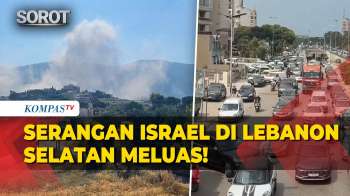 Serangan Israel Terus Meluas di Lebanon Selatan, Warga Berbondong-bondong Mengungsi