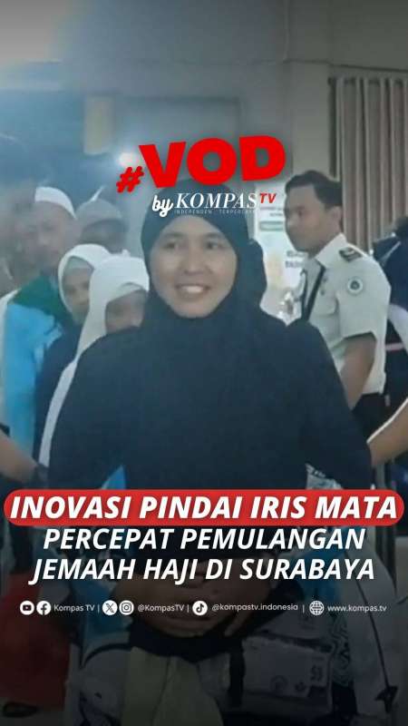 Inovasi Pindai Iris Mata Percepat Pemulangan Jemaah Haji Di Surabaya