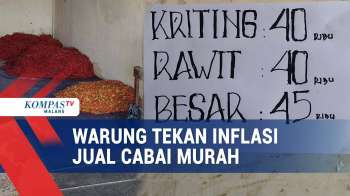Warung Tekan Inflasi Tekan Tingginya Harga Cabai Rawit