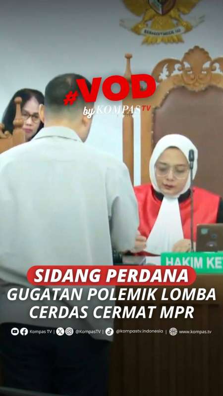 Sidang Perdana Gugatan Polemik Lomba Cerdas Cermat MPR 