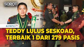 Resmi! Seskab Letkol Teddy Lulus Seskoad 2026, Raih Taskap Terbaik Pertama Dari 279 Pasis