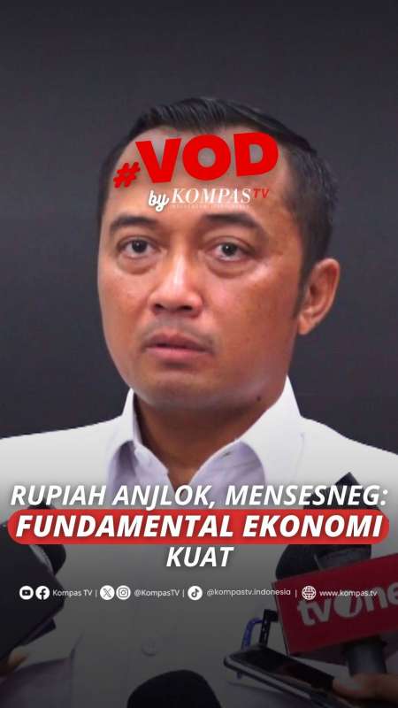 Rupiah Anjlok, Mensesneg: Fundamental Ekonomi Kuat