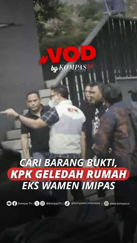 Cari Barang Bukti, KPK Geledah Rumah Eks Wamen Imipas