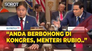 Panas! Menlu Rubio Dicecar di Kongres AS Bahas Trump Ketiduran Saat Rapat