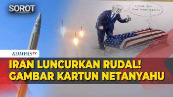Memanas! IRGC Luncurkan Rudal ‘Kartun Netanyahu’ Targetkan Pangkalan Militer AS