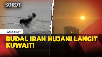 Memanas! Hujan Rudal Iran di Langit Kuwait, IRGC Targetkan Pangkalan Militer AS
