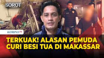 Terkuak! Alasan Pemuda di Makassar Curi Besi Tua hingga Ditangkap Polisi