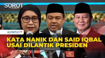 [FULL] Pernyataan Nanik S Deyang Dan Said Iqbal Usai Dilantik Presiden Prabowo Di Istana
