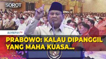 Presiden Prabowo: Kalau Dipanggil Yang Maha Kuasa Saya Tetap Monitor Kalian, Jangan Main-Main…