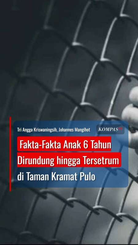 Fakta-Fakta Anak 6 Tahun Dirundung hingga Tersetrum di Taman Kramat Pulo