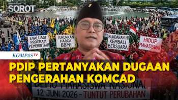 PDIP Pertanyakan Dugaan Pengerahan Komcad saat Demo Mahasiswa