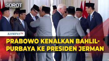 Momen Prabowo Kenalkan Menteri Purbaya-Bahlil ke Presiden Jerman Frank-Walter Steinmeier
