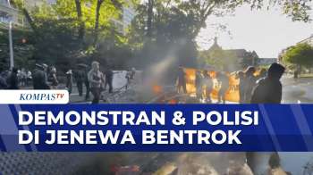 Jelang KTT G-7, Demonstran dan Polisi Bentrok di Jenewa Swiss | SAPA MALAM